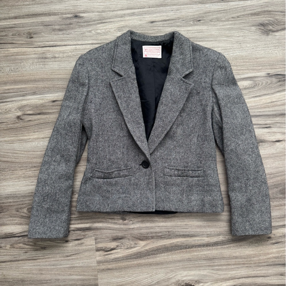 Pendleton Charcoal Women's Blazer